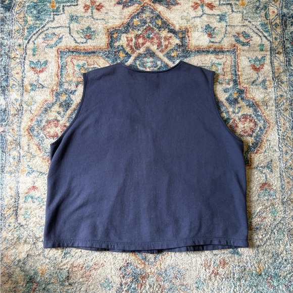 Vintage Par Kates Multi Pocket Button-up Light Vest Size XL - Picture 2 of 4